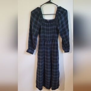 Madewell flannel Dress